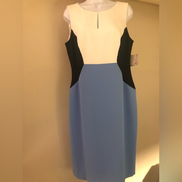 NEW! KASPER sleeveless dress. Size 10 - Picture 6 of 9